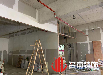 巡工地日記，美蓮葆化妝品辦公室裝修項(xiàng)目進(jìn)行中