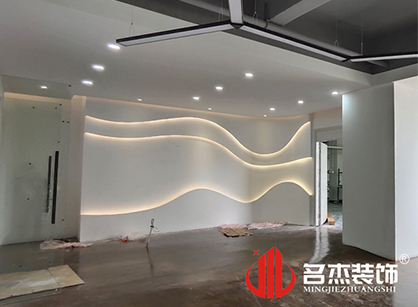 巡工地日記，米樂皮具辦公室裝修項(xiàng)目緊張進(jìn)行中
